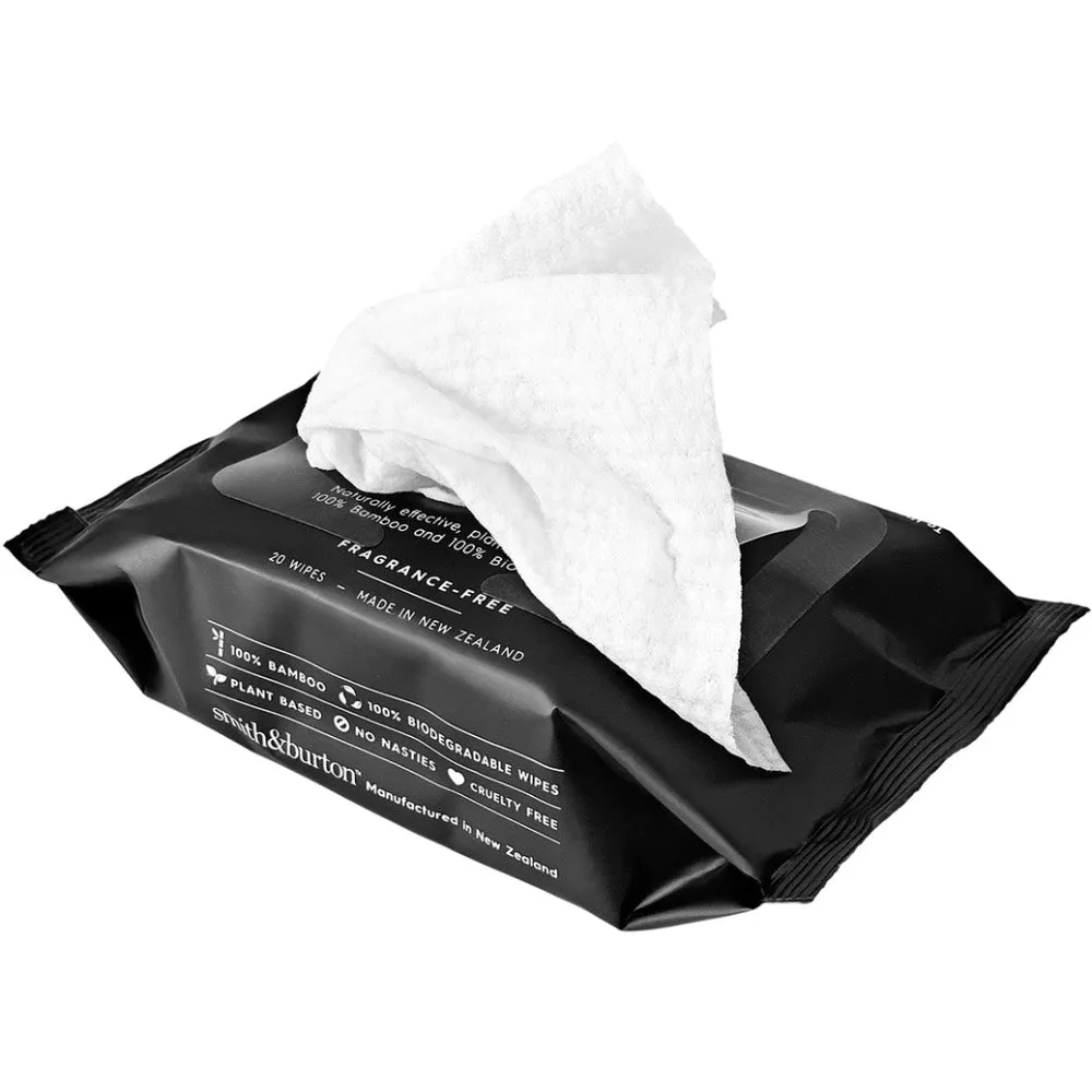 $1 OFF: Smith & Burton Purifying Cleansing Wipes 20pcs