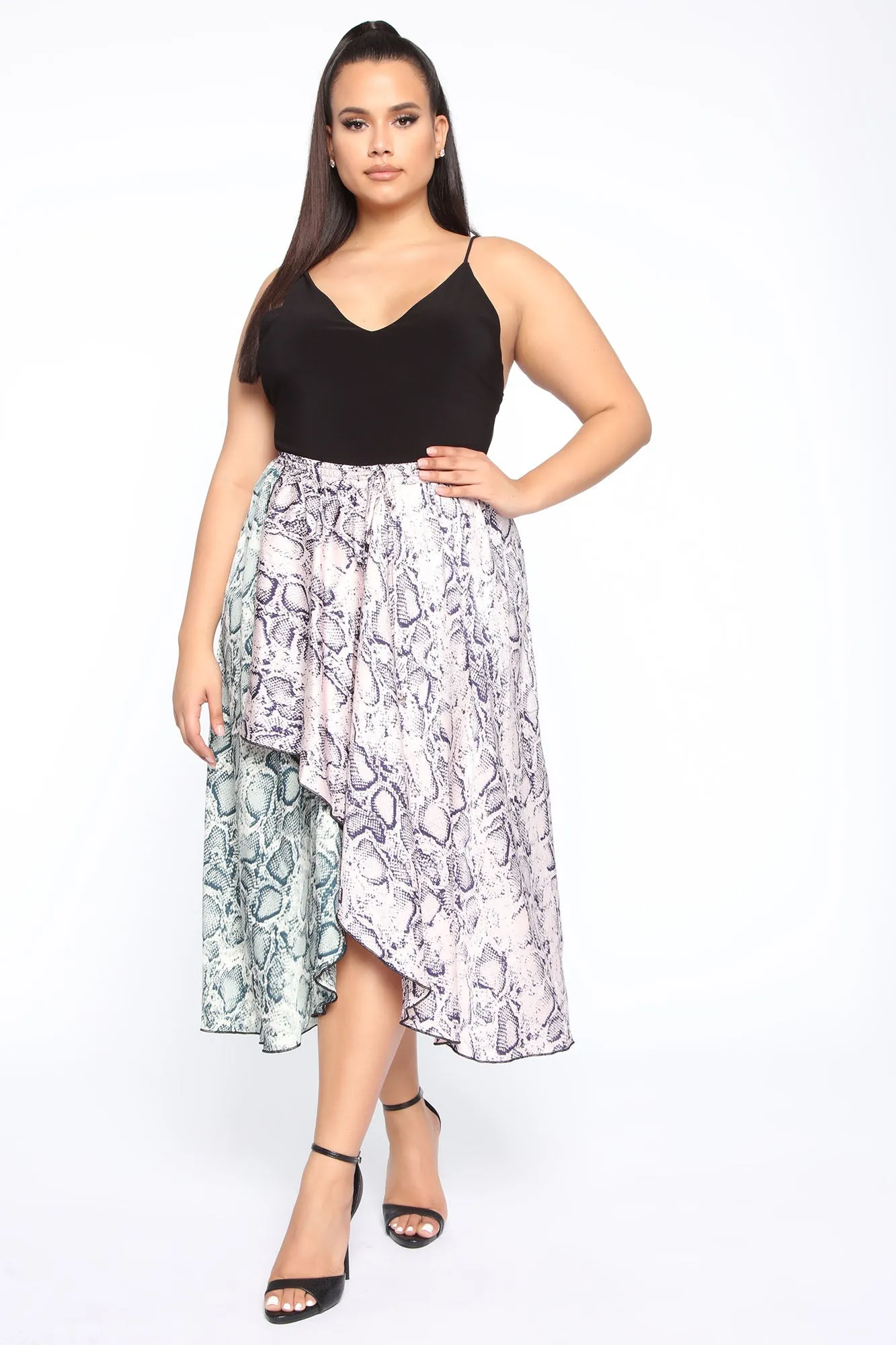 Adventure Of A Lifetime Midi Skirt - Pink