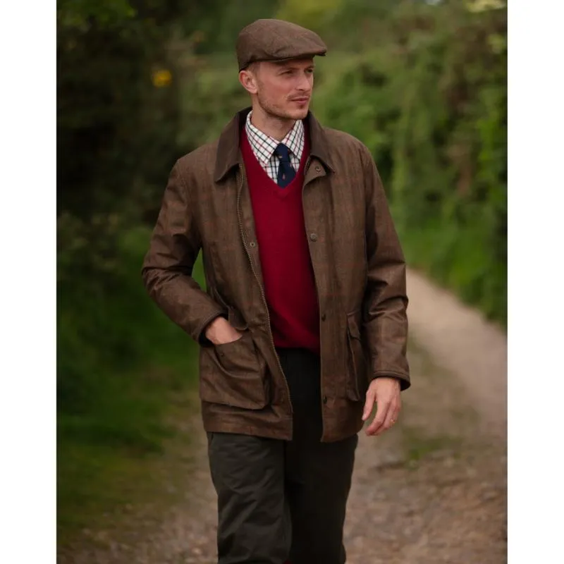 Alan Paine Didsmere Mens Waterproof Coat - Oak