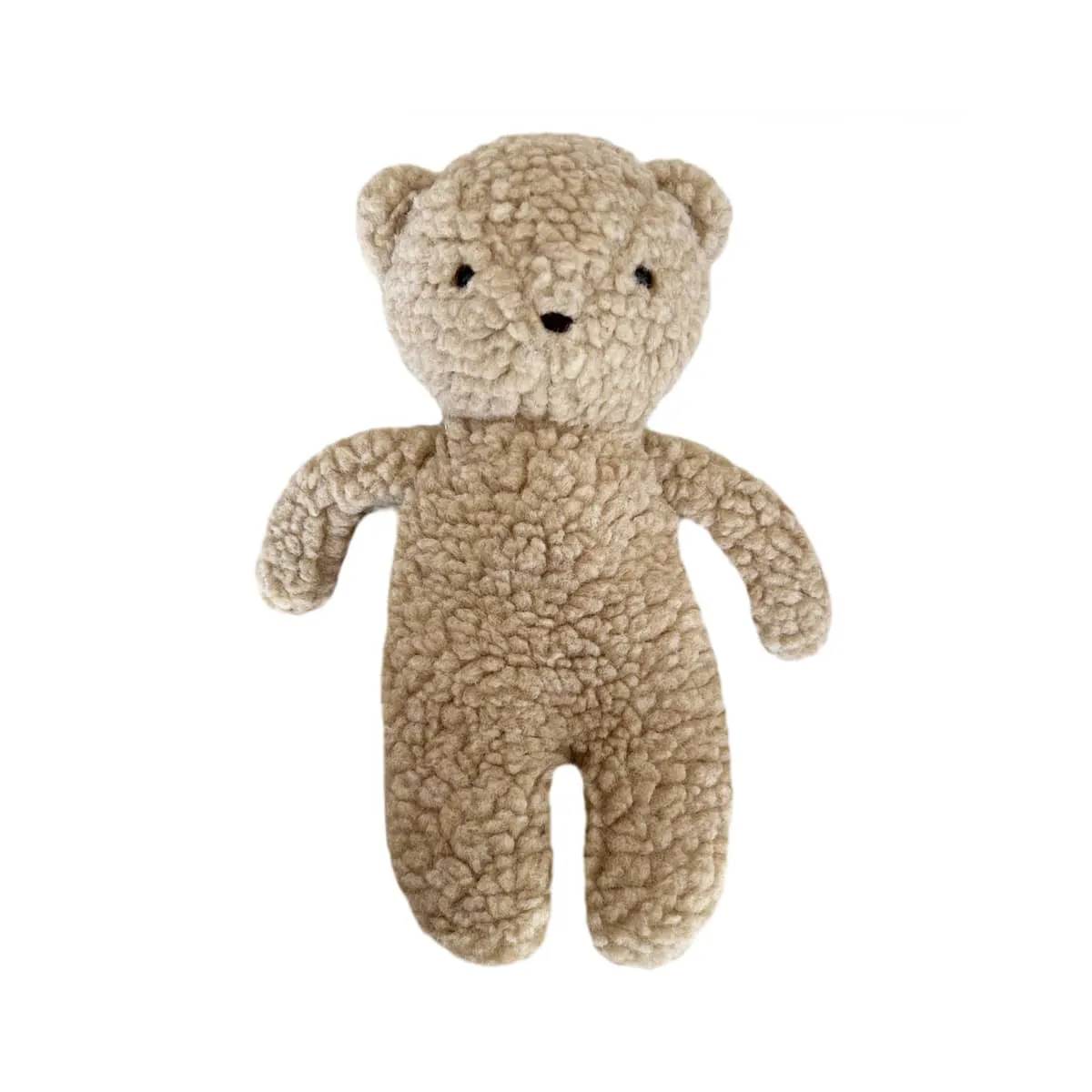 Alimrose Charlie Sherpa Baby Bear - Oatmeal