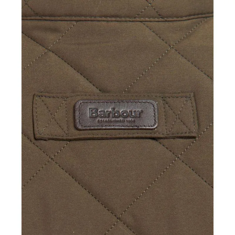 Barbour Shoveler Mens Quilted Gilet - Dark Olive