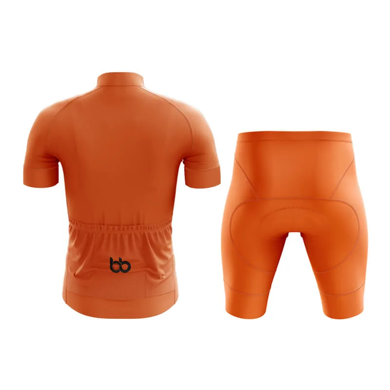 Basic Hi-Viz Orange Club Cycling Kit