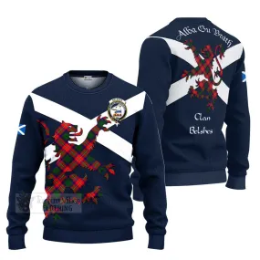 Belshes (Belsches) Tartan Lion Rampant Ugly Sweater Proudly Display Your Heritage with Alba Gu Brath and Clan Name