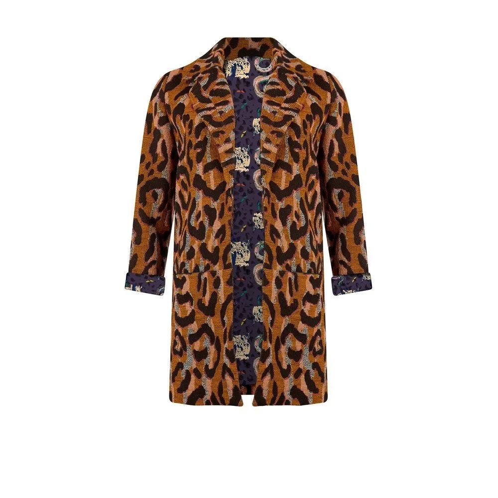 Big Leopard Jacket in Ocher