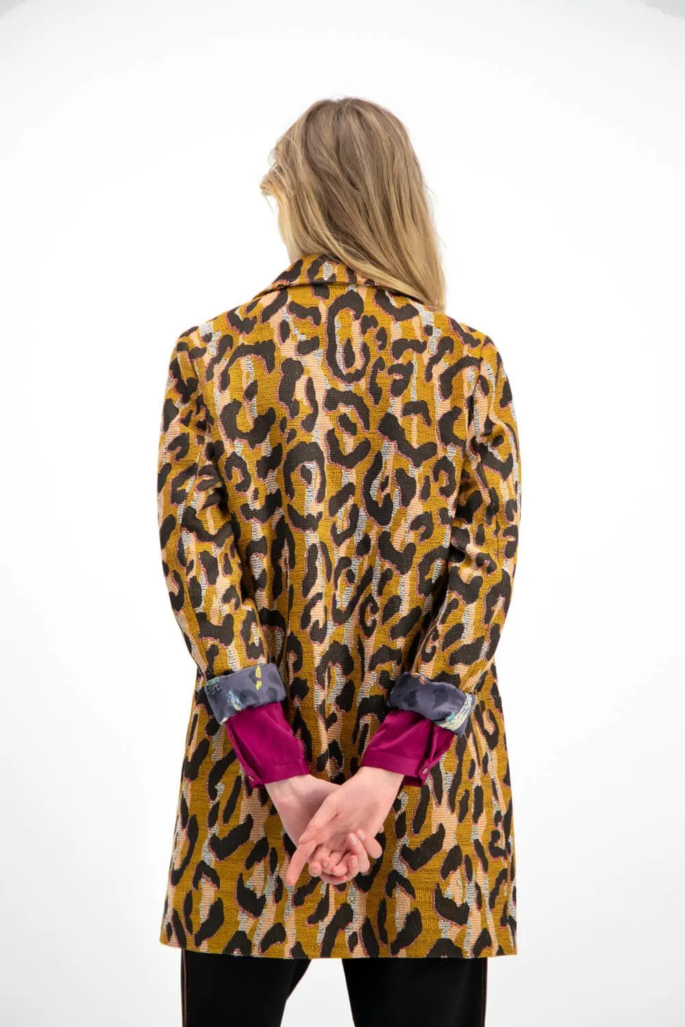 Big Leopard Jacket in Ocher