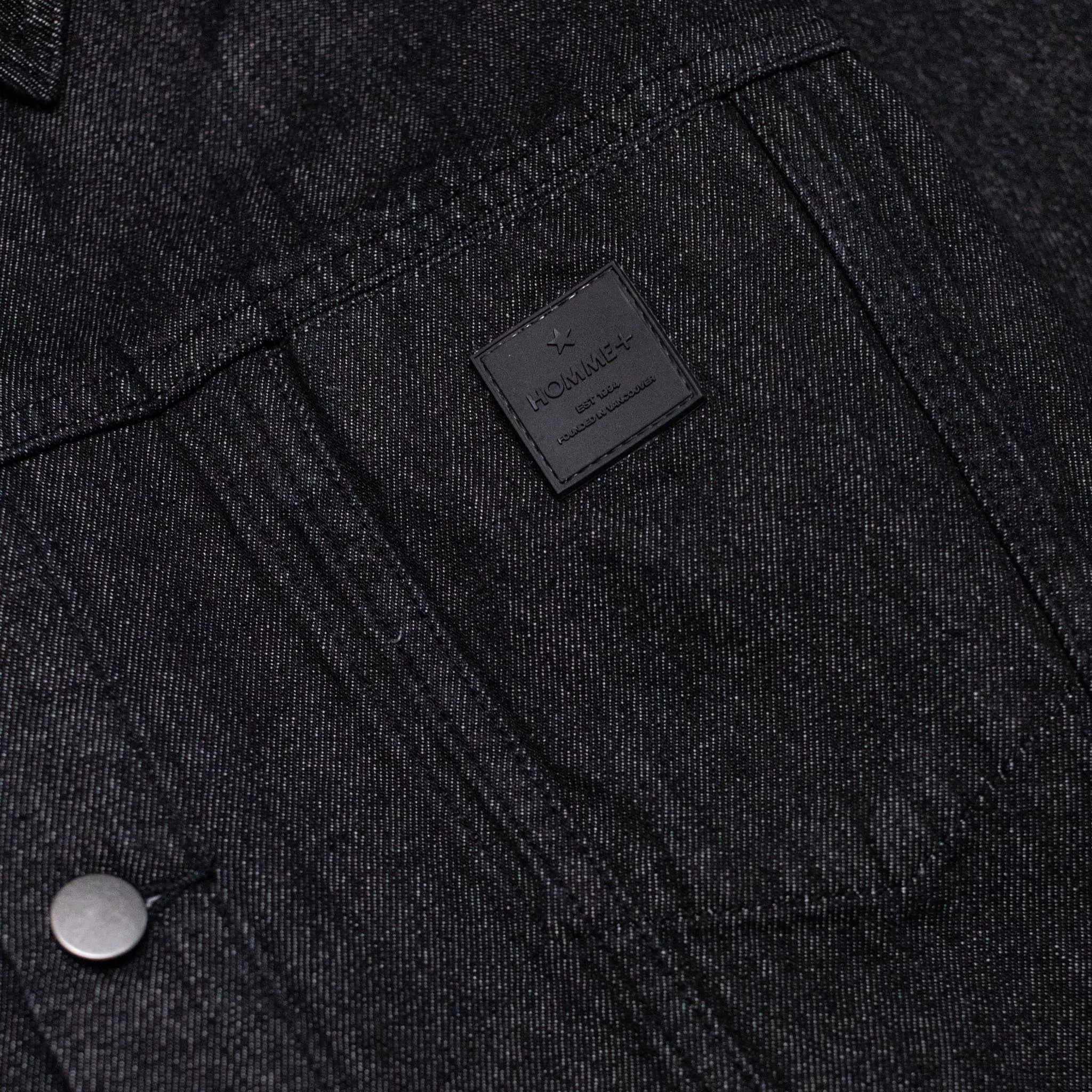 Boxy Raw Edge Denim Jacket