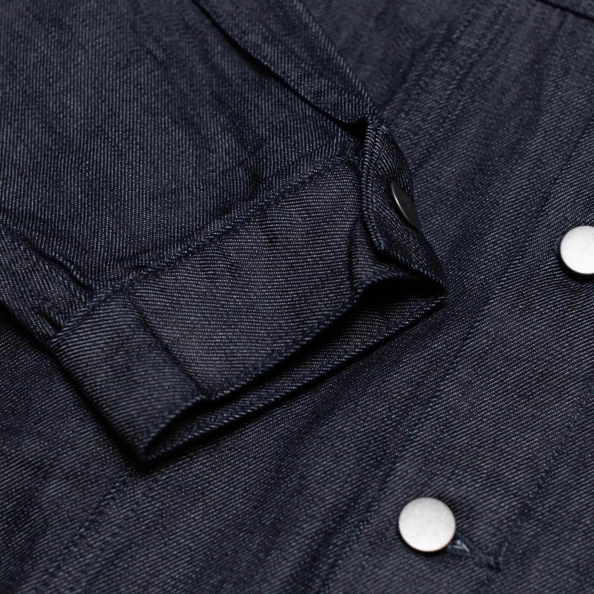 Boxy Raw Edge Denim Jacket