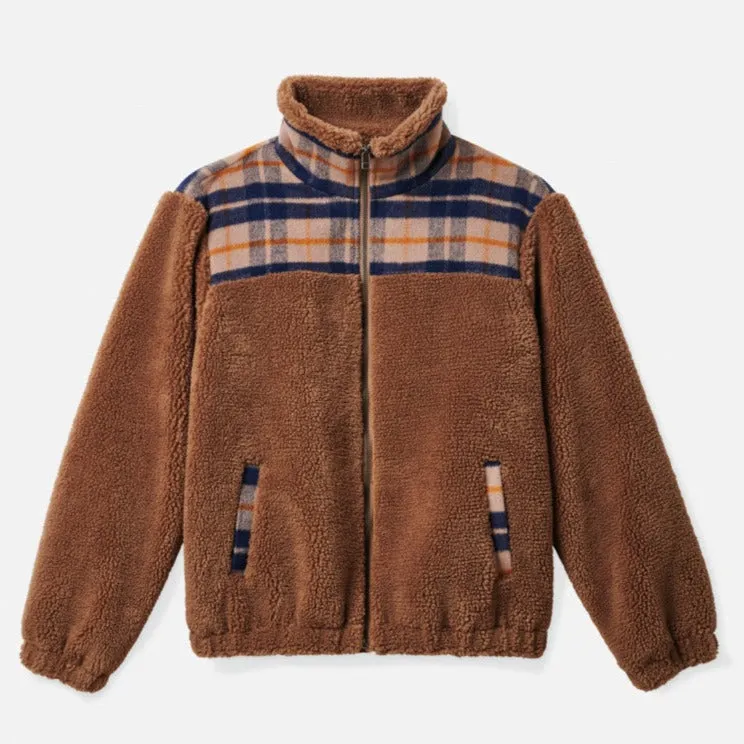 BRIXTON SHERIDAN JACKET PINE BARK