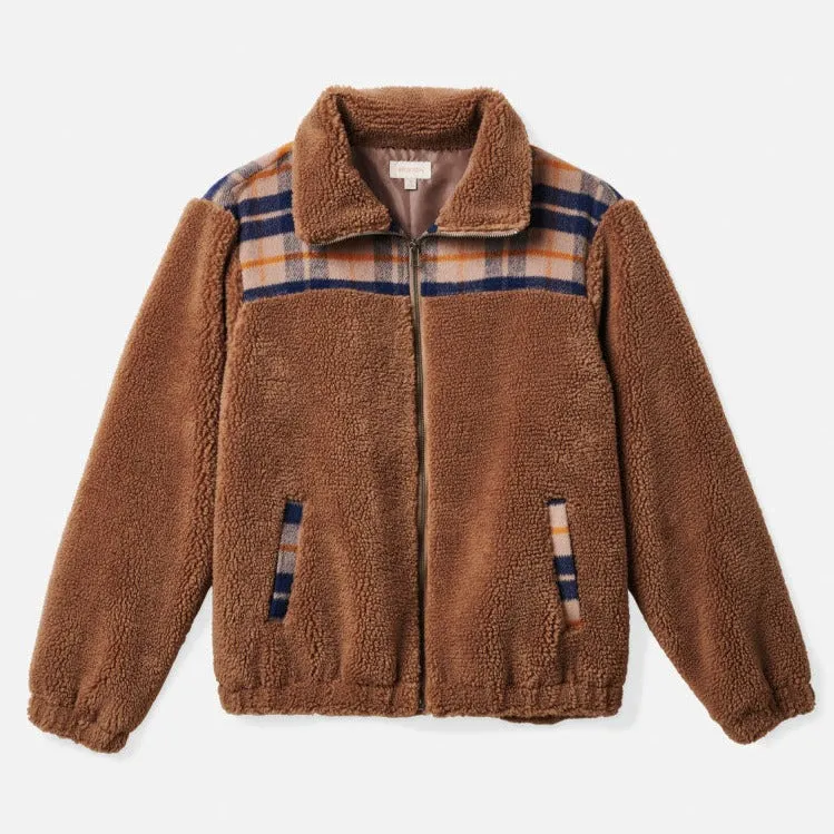 BRIXTON SHERIDAN JACKET PINE BARK