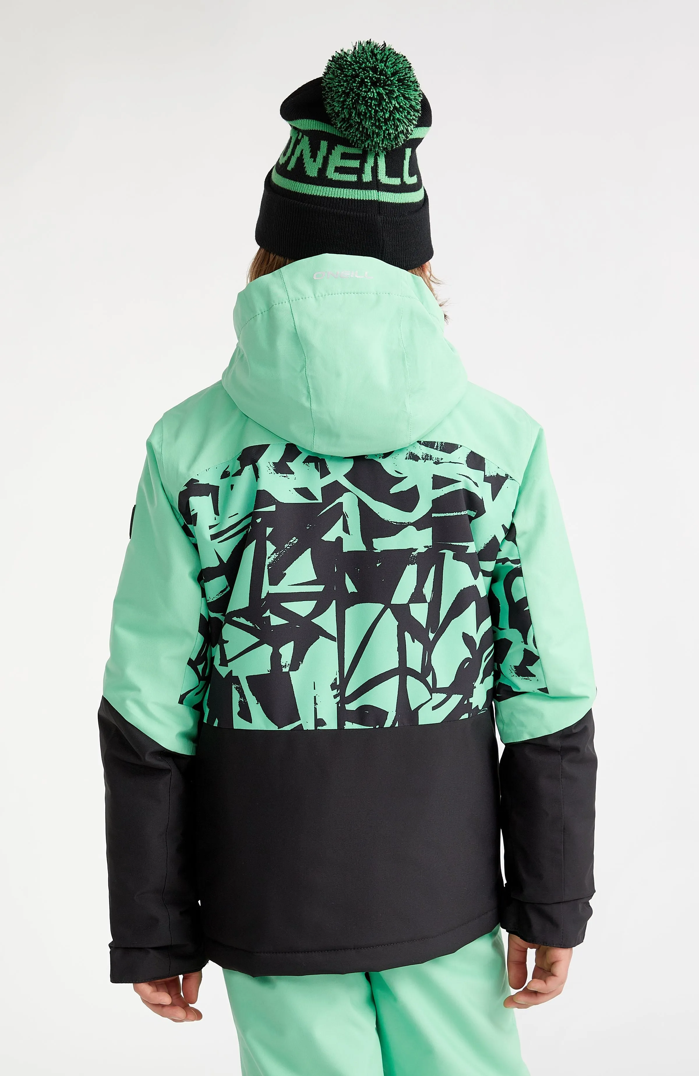 Carbonite Snow Jacket | Green Scribble