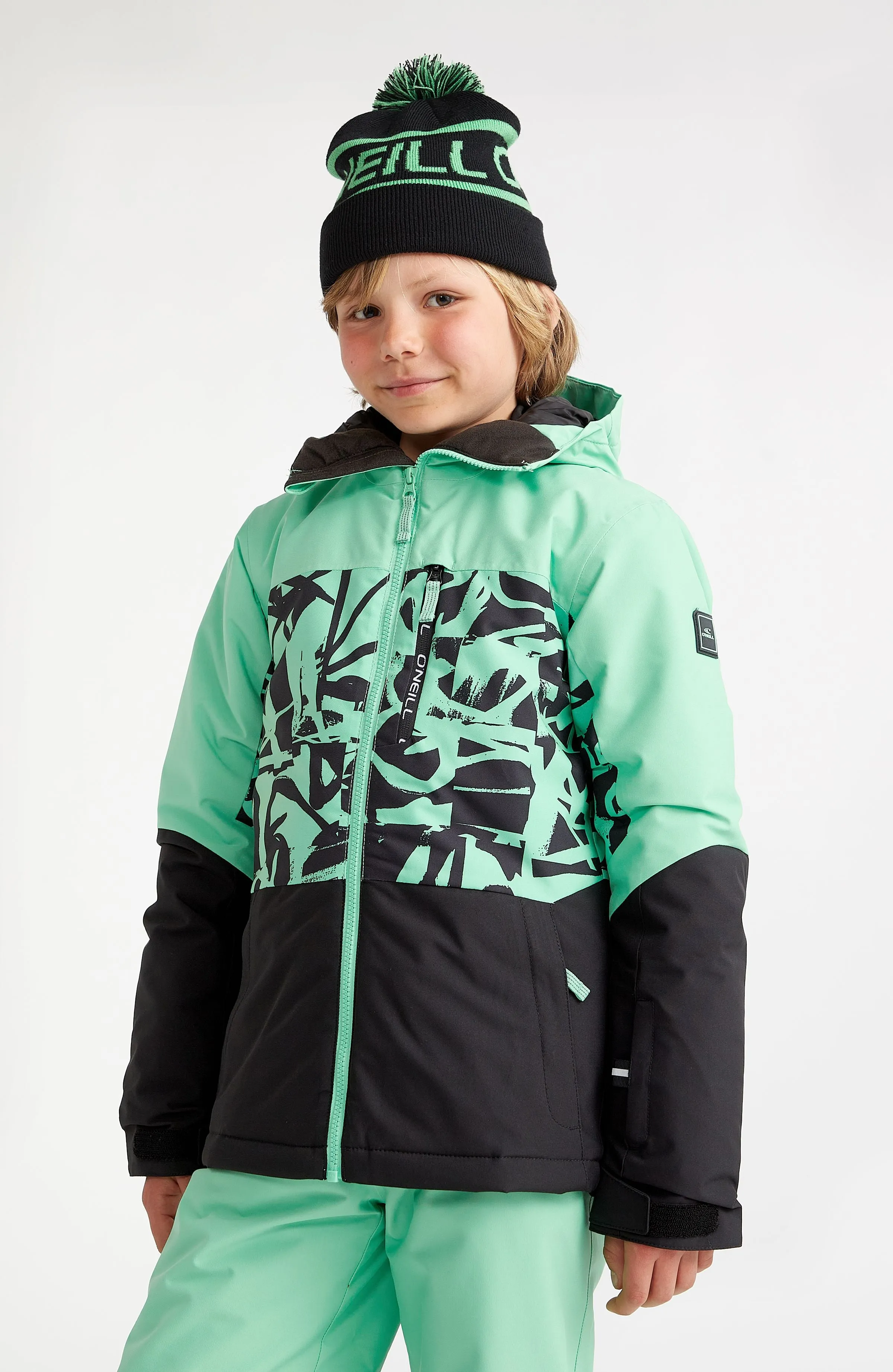 Carbonite Snow Jacket | Green Scribble