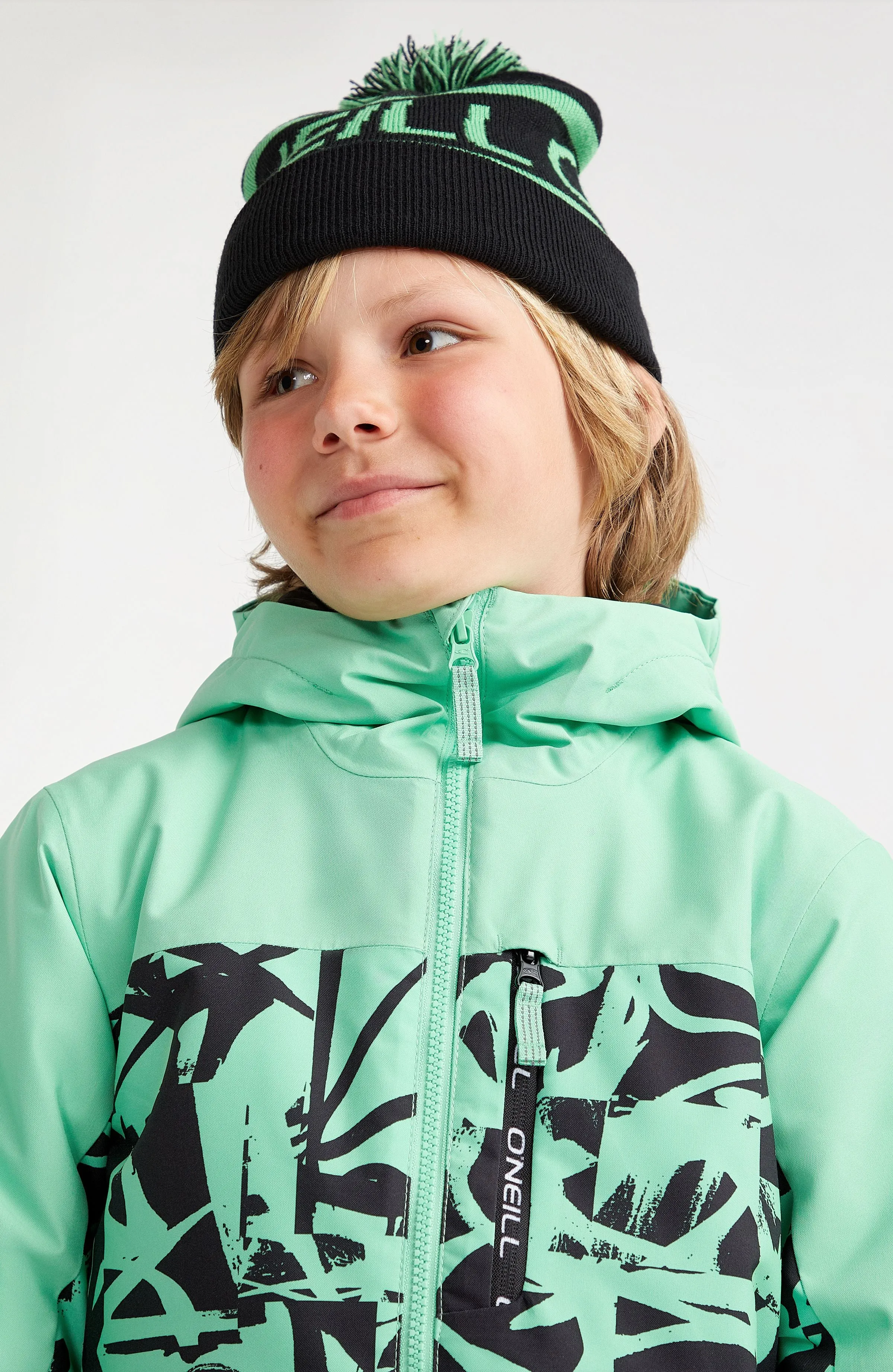 Carbonite Snow Jacket | Green Scribble