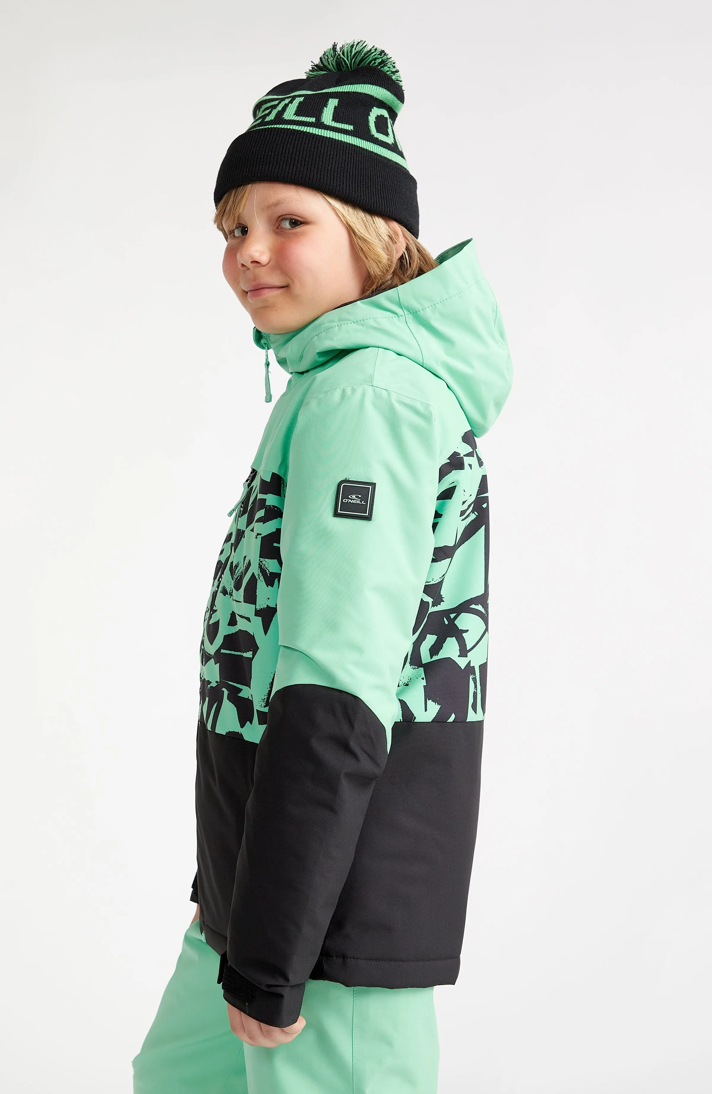 Carbonite Snow Jacket | Green Scribble