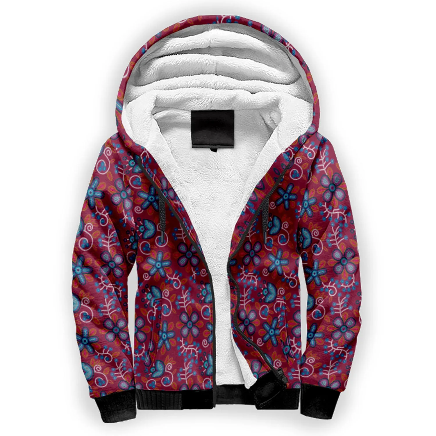 Cardinal Garden Sherpa Hoodie