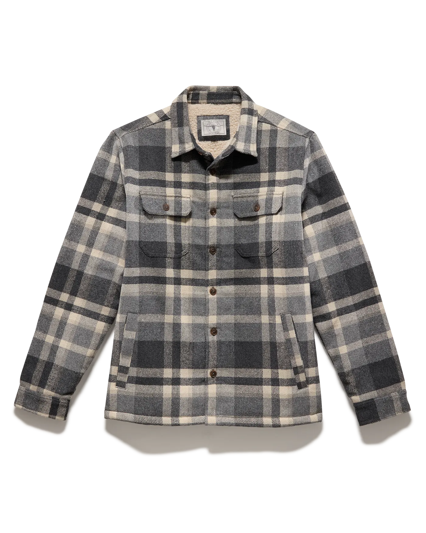 CASSIDY SHERPA-LINED SHIRT JACKET BIG & TALL