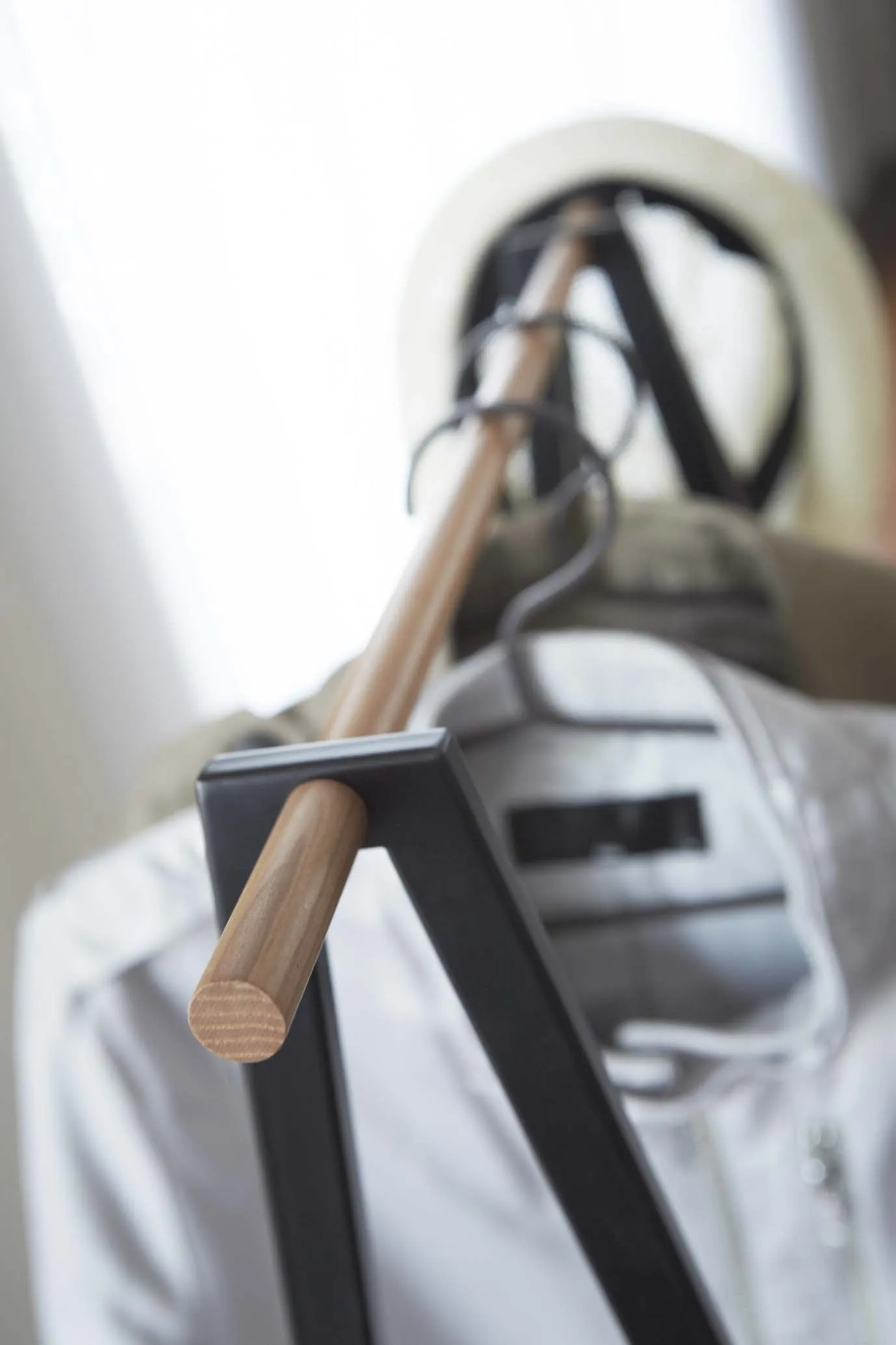 Coat Rack with Shelf