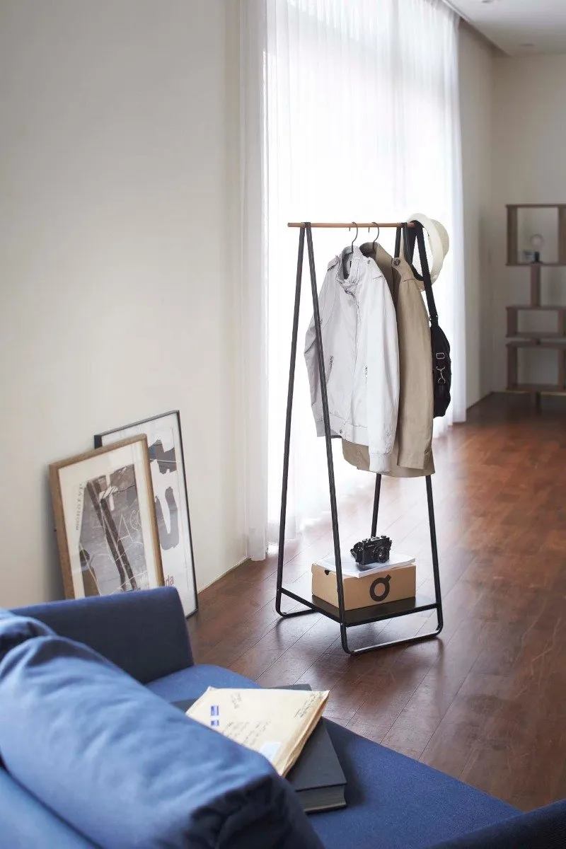 Coat Rack with Shelf