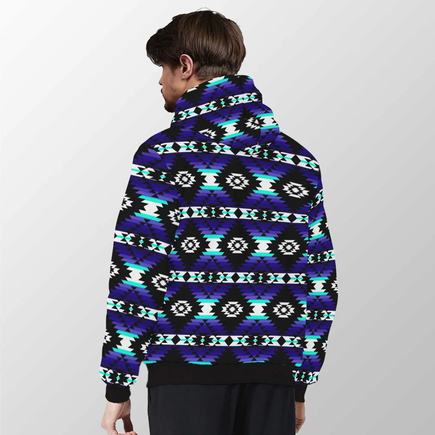 Cree Confederacy Midnight Sherpa Hoodie