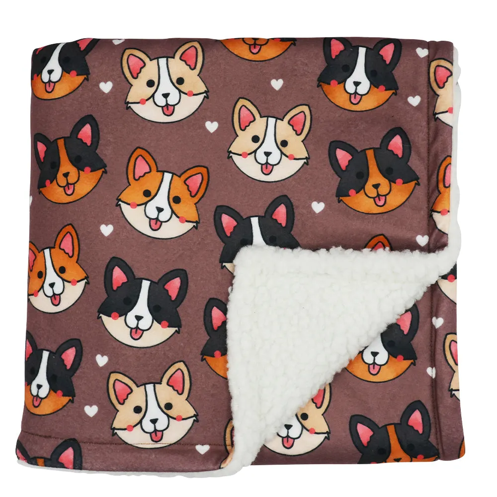 Dog Blanket - Cuddly Corgis