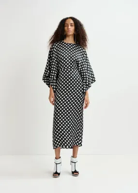 Essentiel Antwerp Black and White Spot Gorpio Dress