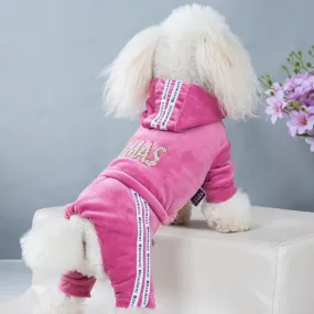 Fashion Coord Dogs Hoodie Sweatshirt & pants/Dog Clothes