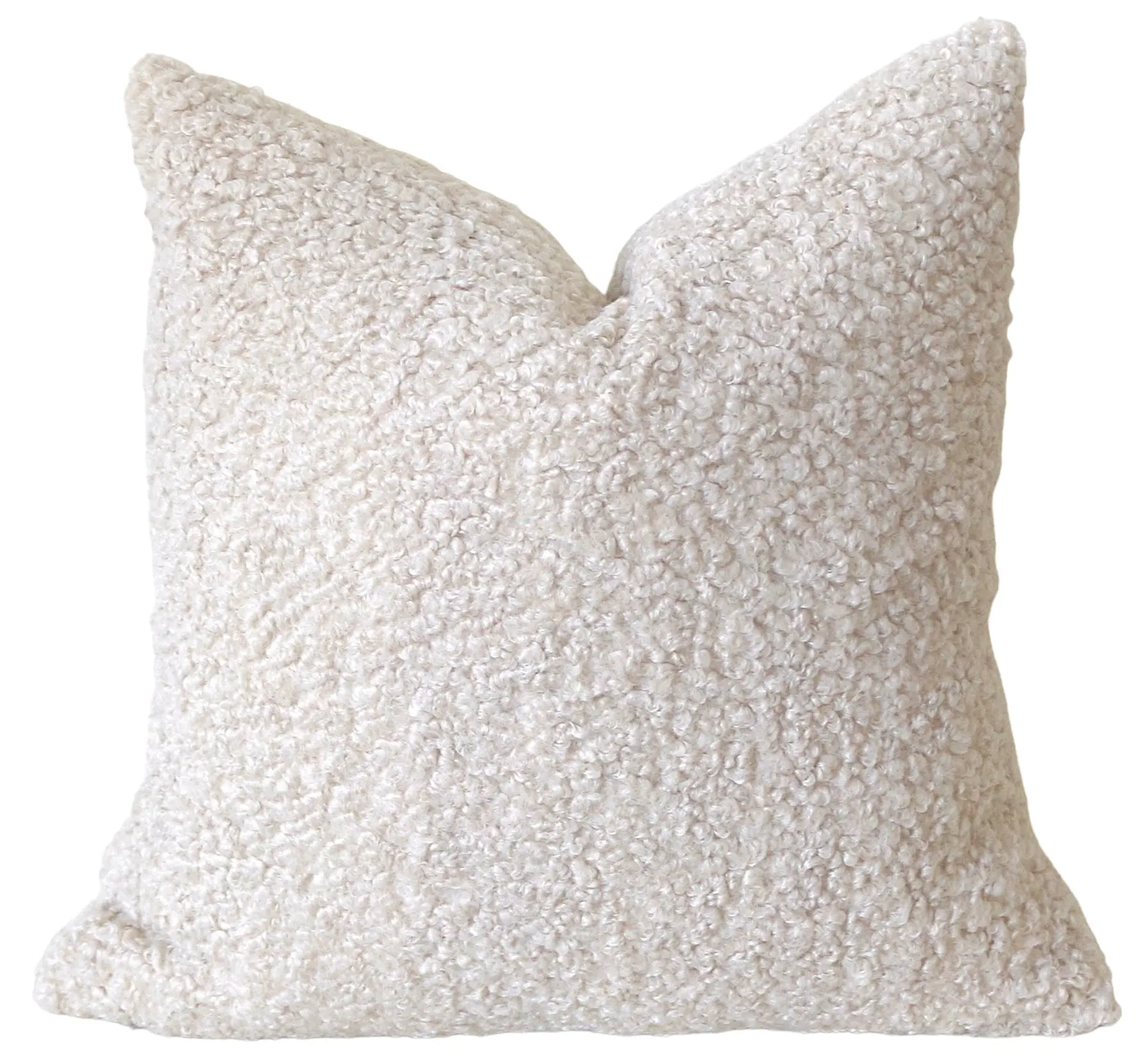 Faux Sherpa Fur Pillow Cover / Pillow Case 16x16 / Fur 20x20 / Fur 22x22 / Cream Pillow 24x24 / Soft Pillow 26x26 / Fur 14x36 / Fur Body Pillow