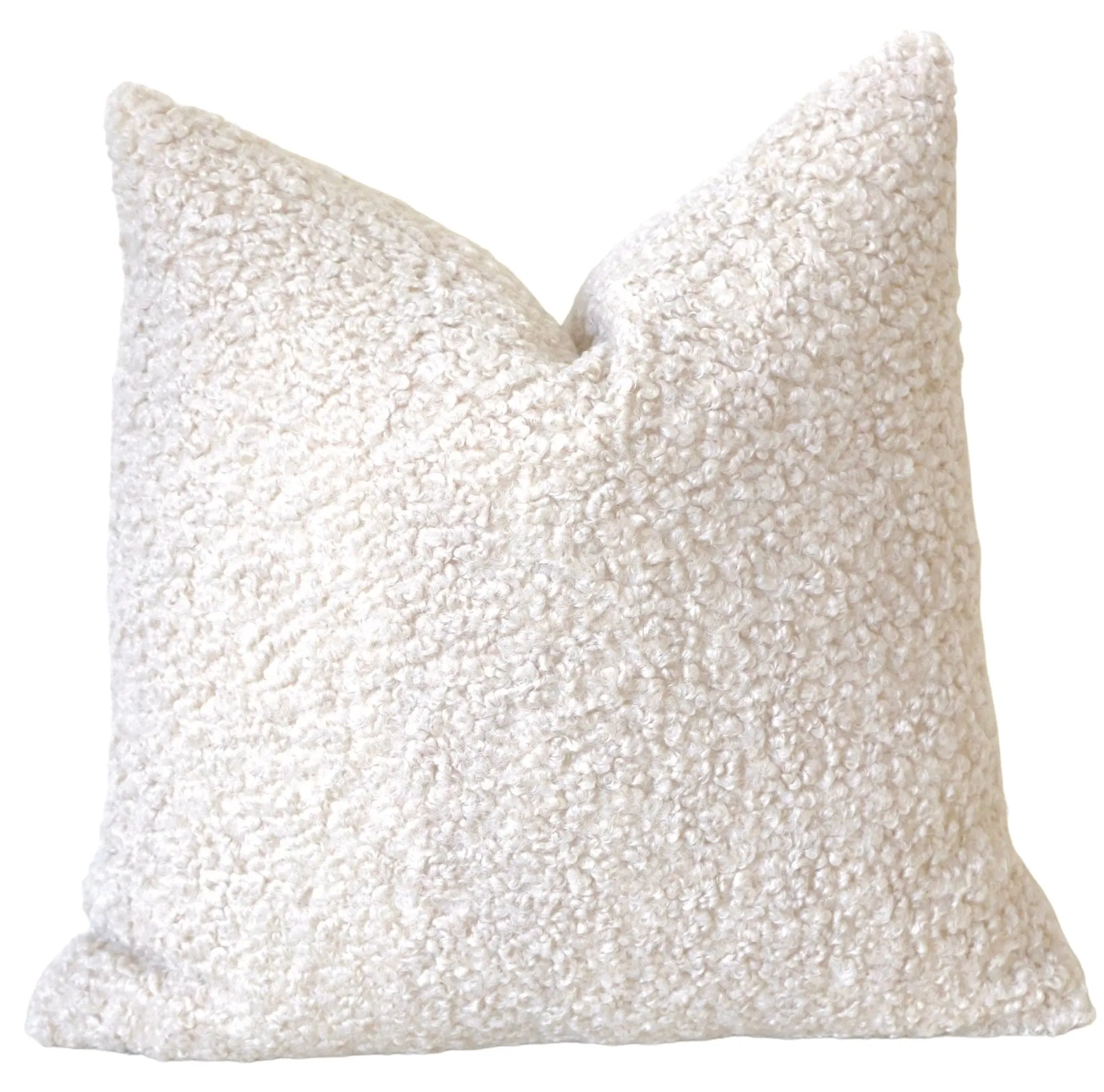 Faux Sherpa Fur Pillow Cover / Pillow Case 16x16 / Fur 20x20 / Fur 22x22 / Cream Pillow 24x24 / Soft Pillow 26x26 / Fur 14x36 / Fur Body Pillow