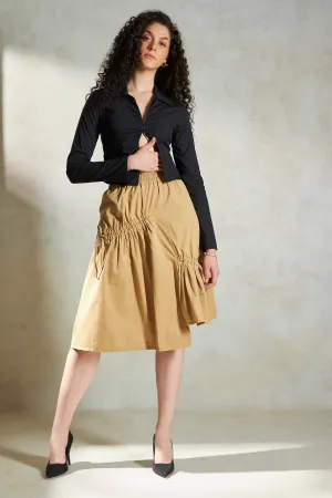 Felicia|Midi Skirt With Gathers