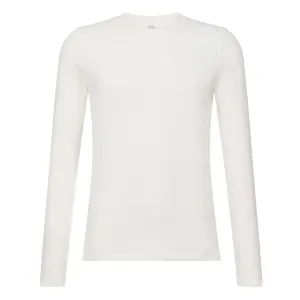 FRADI Long Sleeve Cotton Stretch T-Shirt WHITE