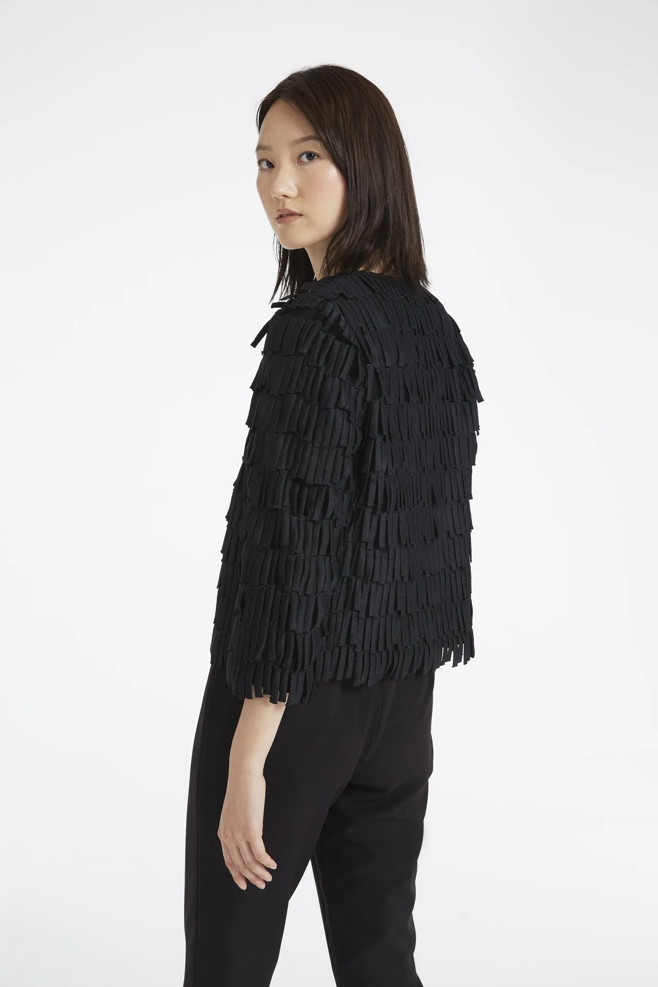 Fringe Embroidery Jacket