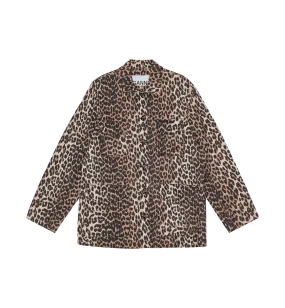 GANNI Leopard Jacket