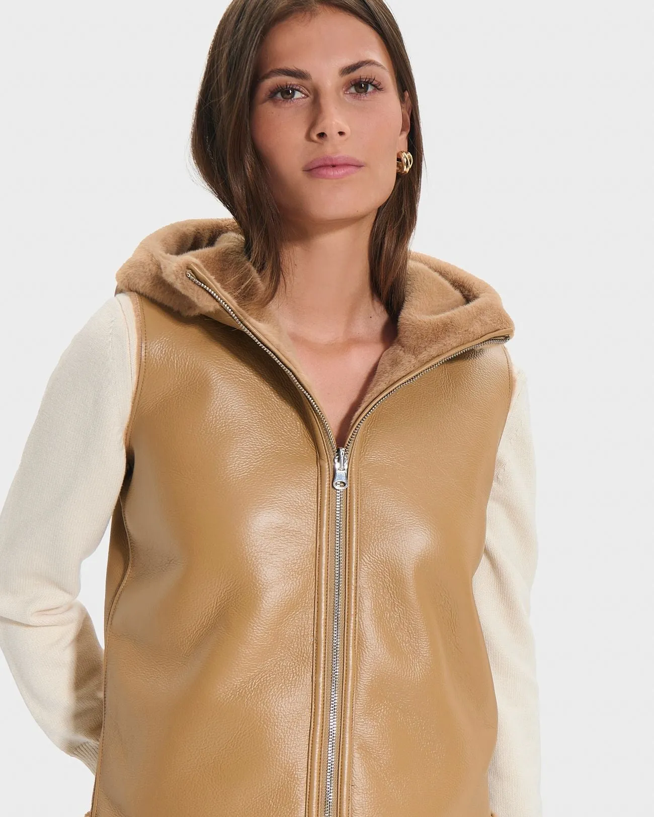 Gilet Réversible Camel - Precommande