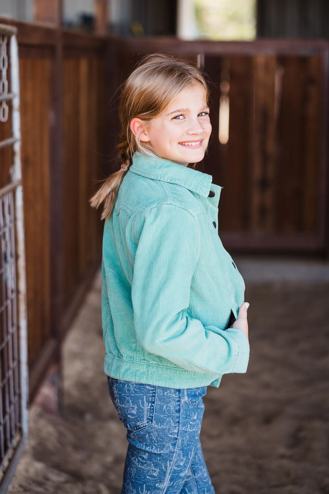 Girl's Wrangler® Corduroy Jacket