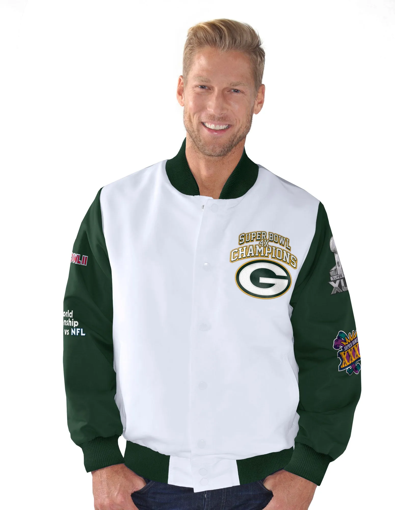 Green Bay Packers Trophy Men's Commemorative Jacket