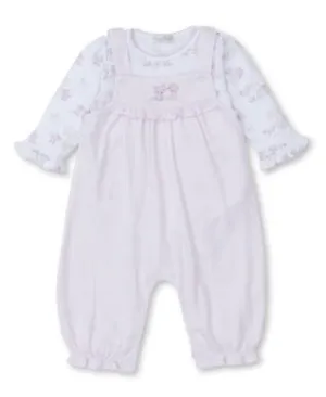 Kissy Kissy Forest Fun Dungarees Set Pink