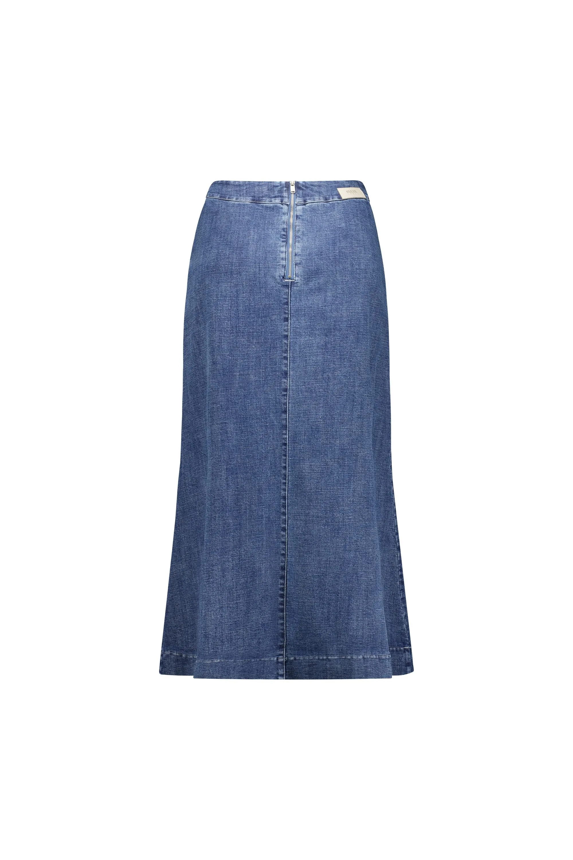 Knewe - Perry Skirt-Mid Wash Denim