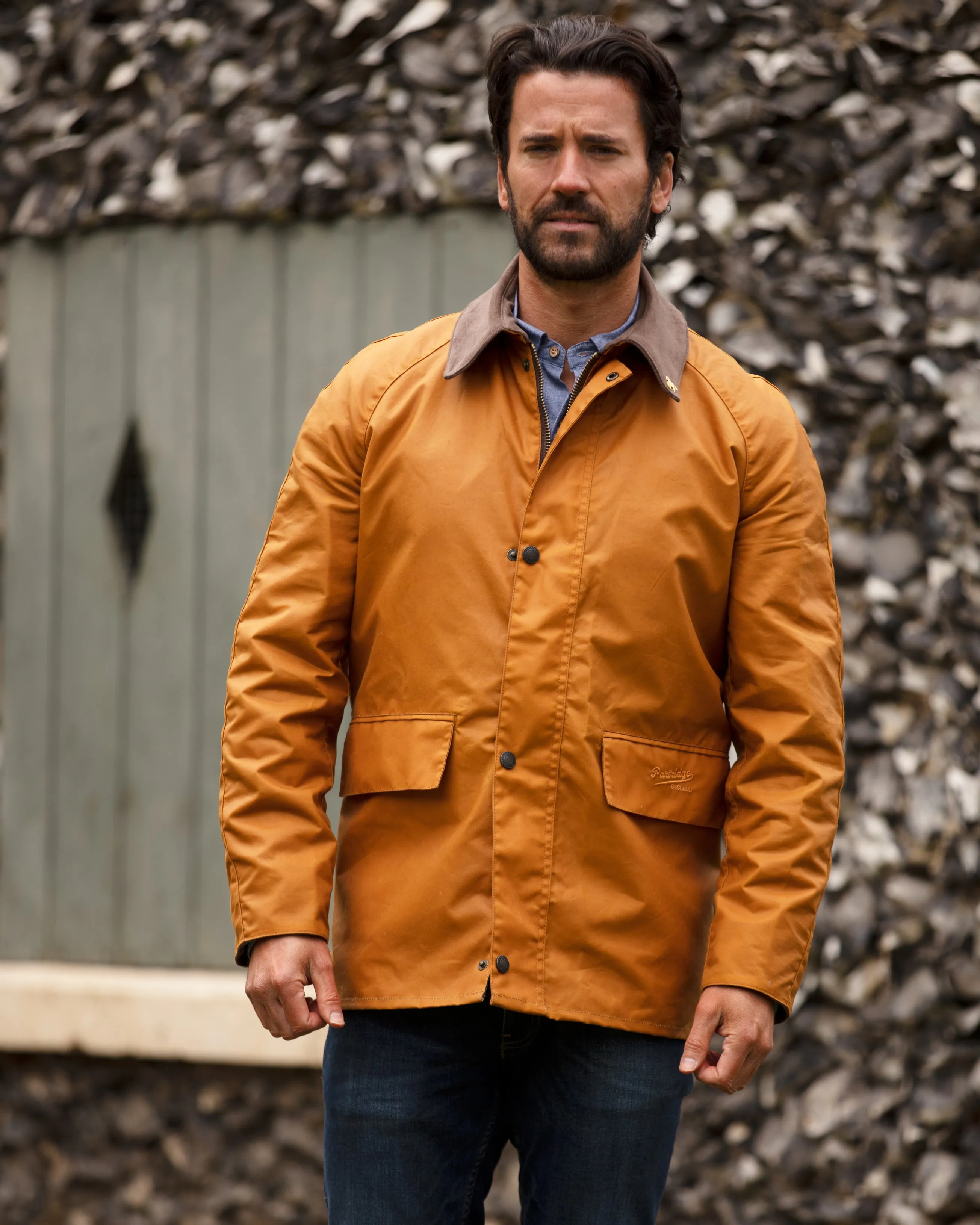 Landowner Bold Wax Walking Jacket - Sand