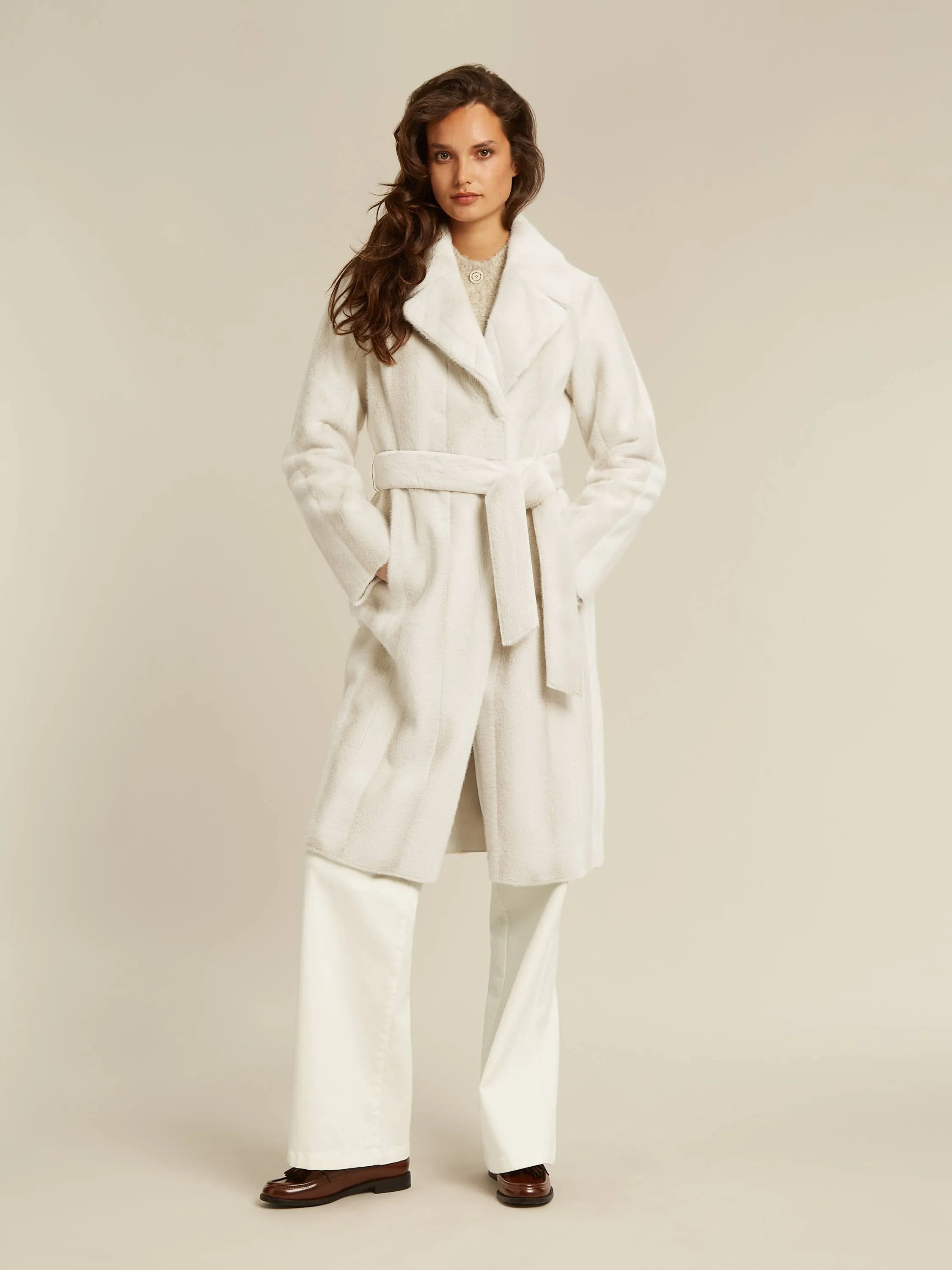 Lara coat - Off white