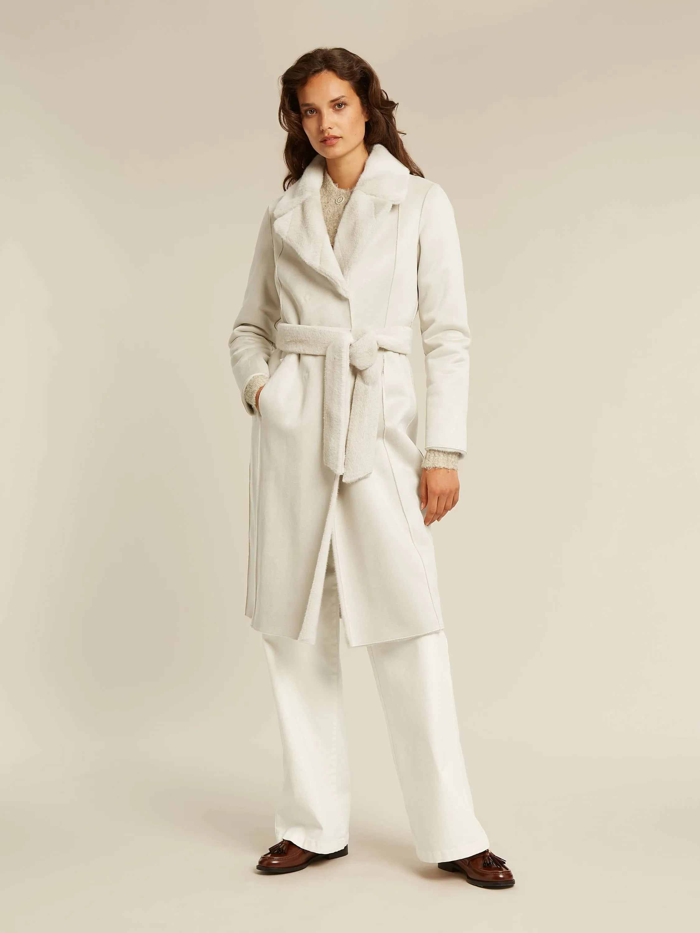 Lara coat - Off white