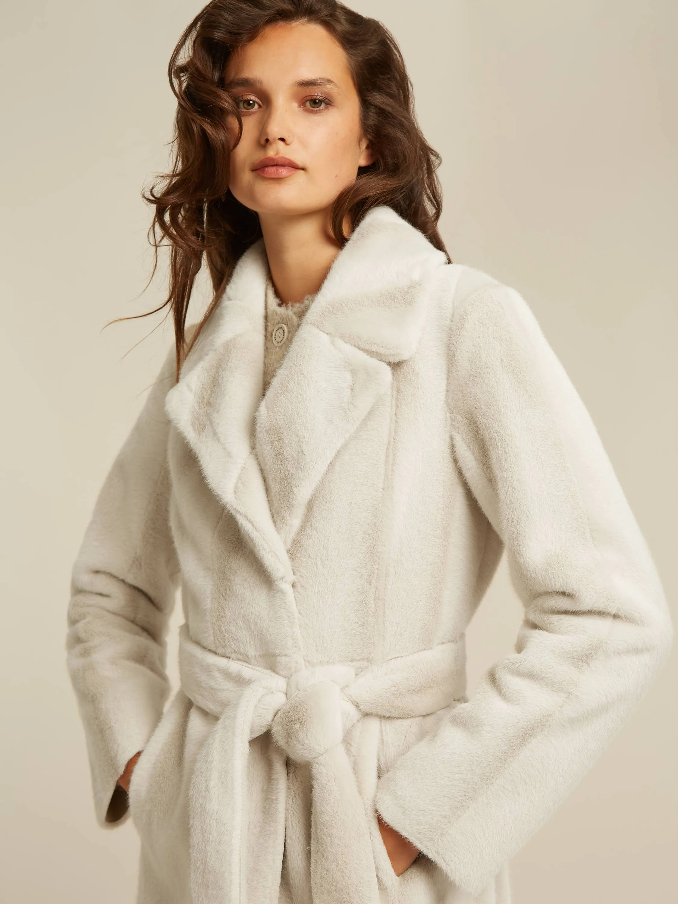 Lara coat - Off white