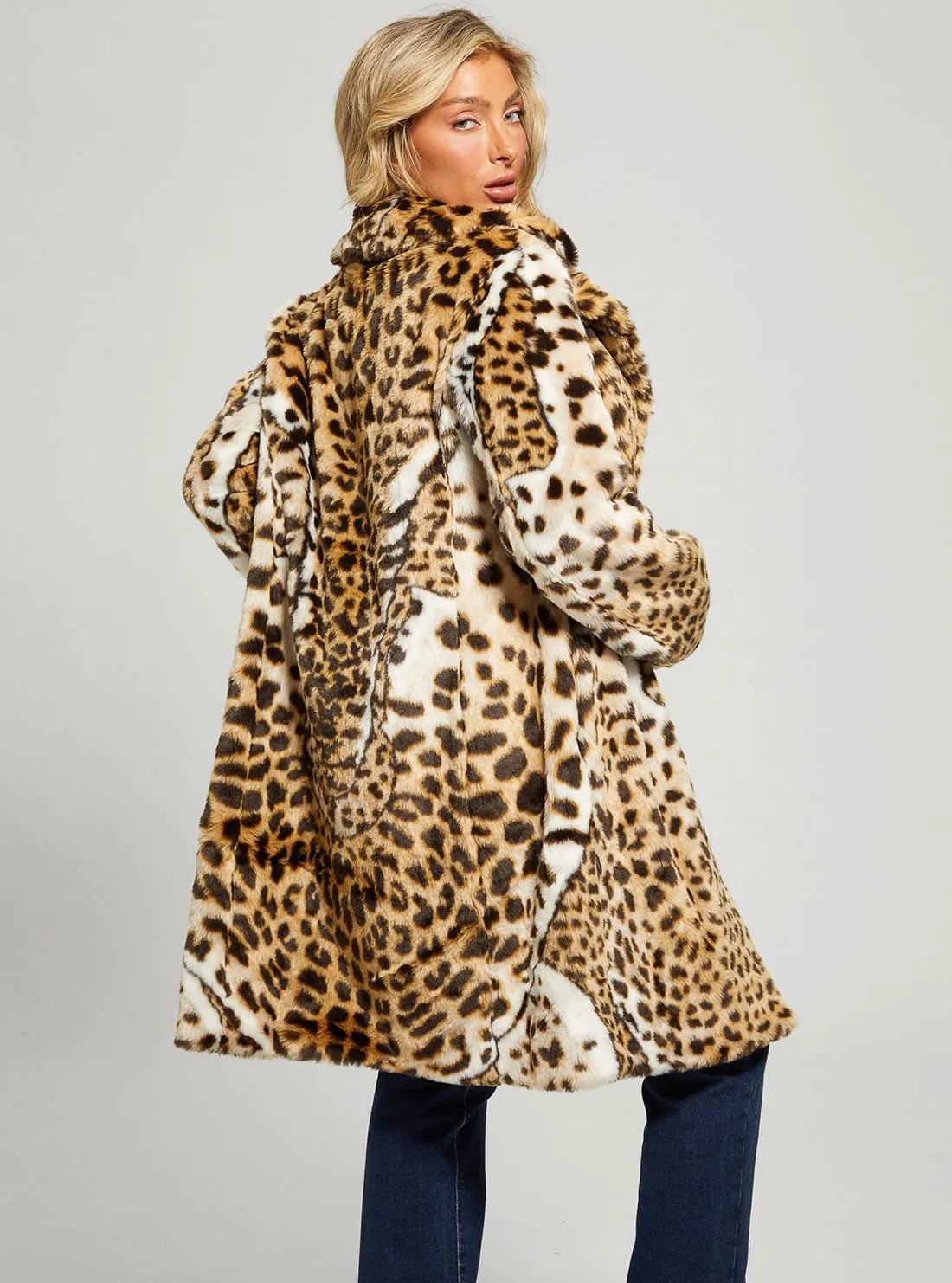 Leopard Diletta Coat