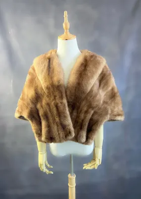 Luxury Real Mink Fur Stole (Mink10)