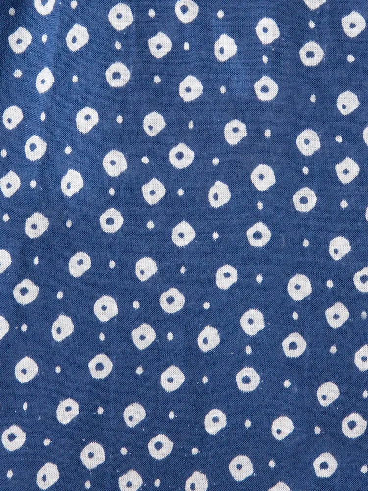 Mata Traders Santa Monica Dress Blue Dots