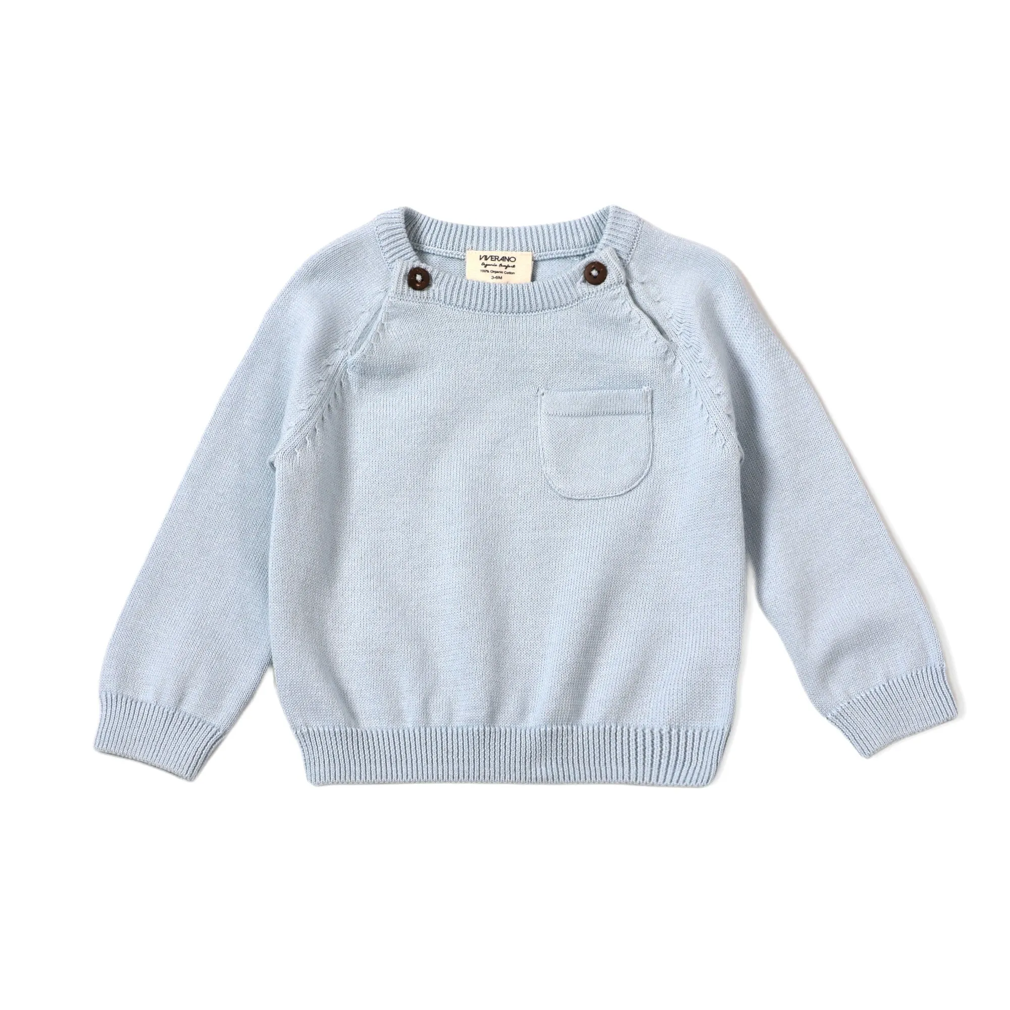 Milan Knit Raglan Sweater Pullover (5 Colors)