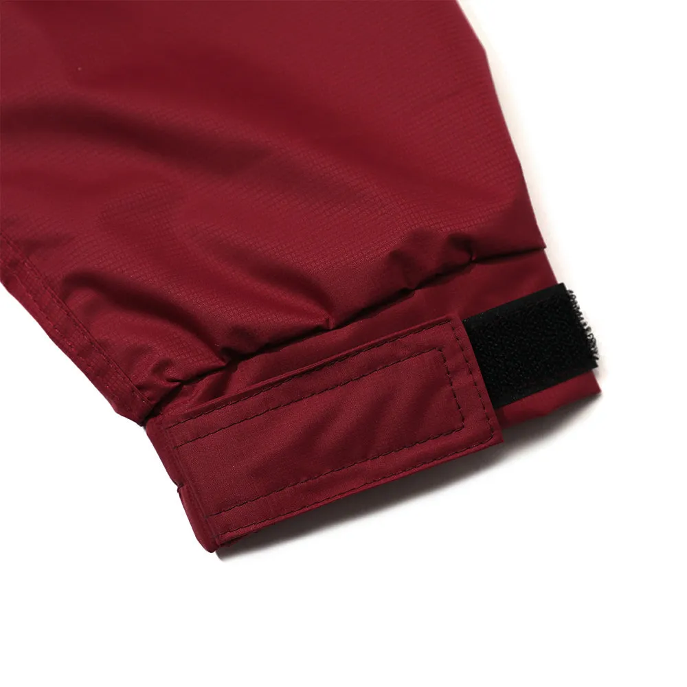 MMM WINDBREAKER HOODED JACKET BURGUNDY