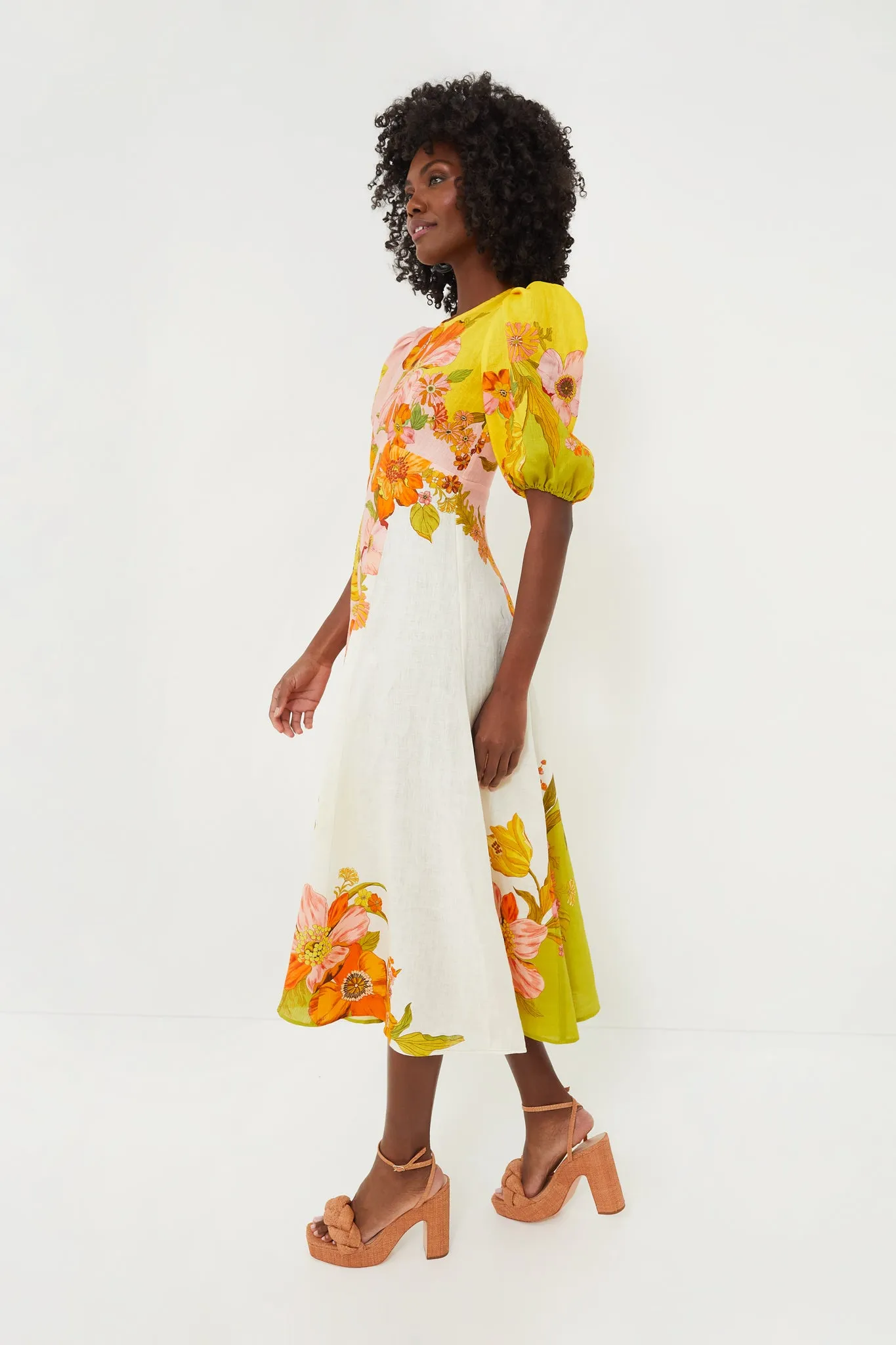 Multi Silas Midi Dress