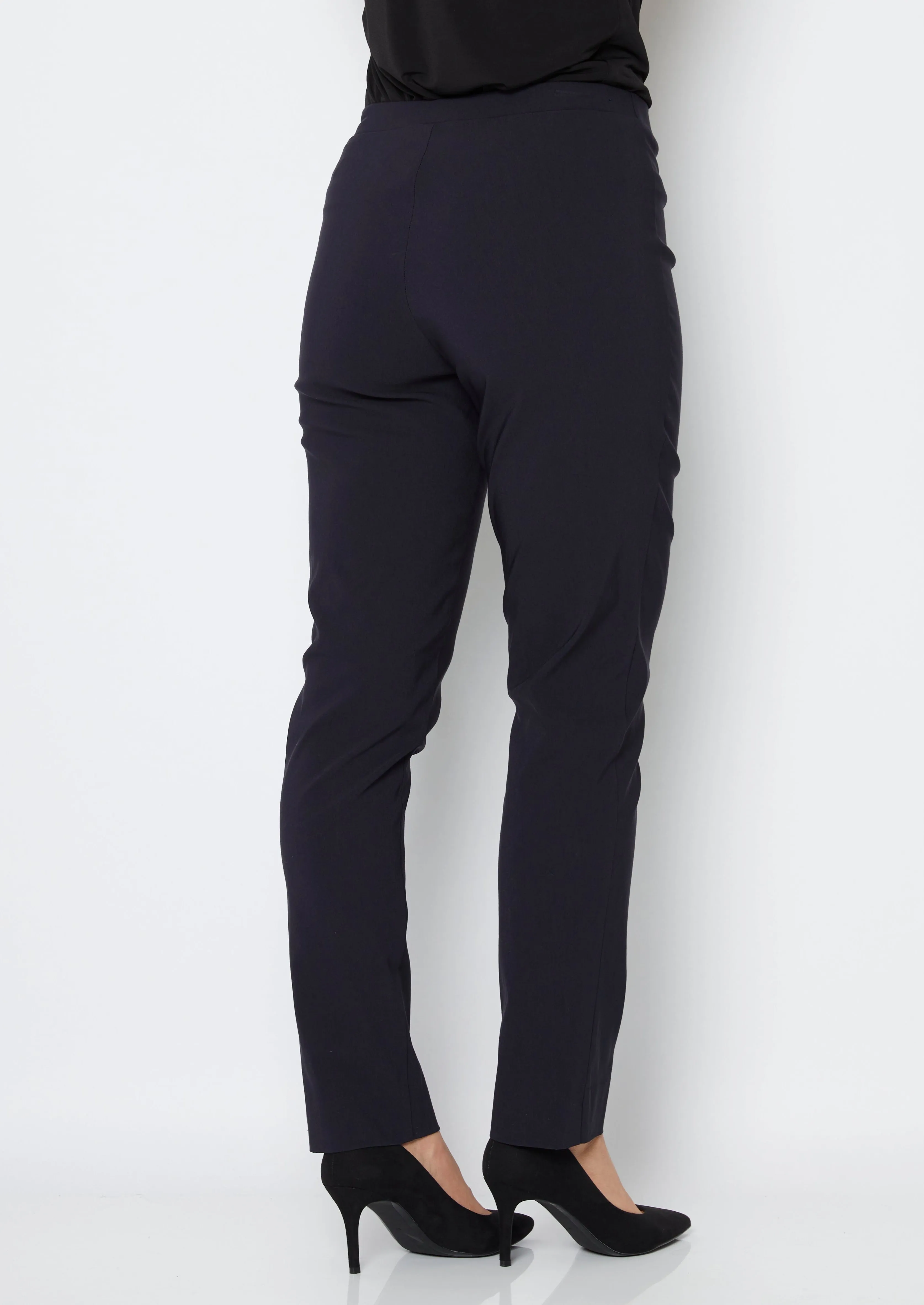 Narrow Miracle Bengaline Pants in Ink Navy