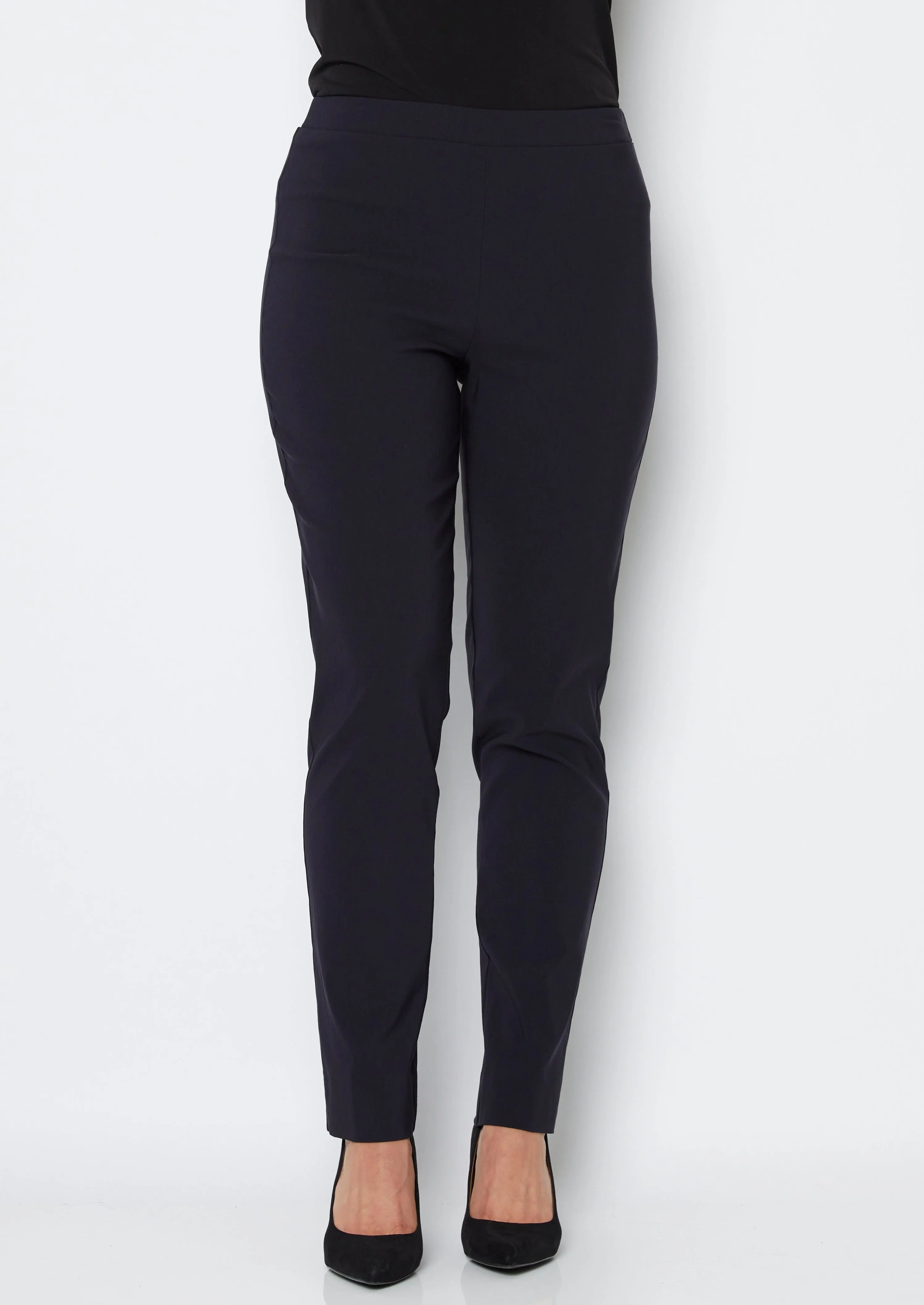 Narrow Miracle Bengaline Pants in Ink Navy