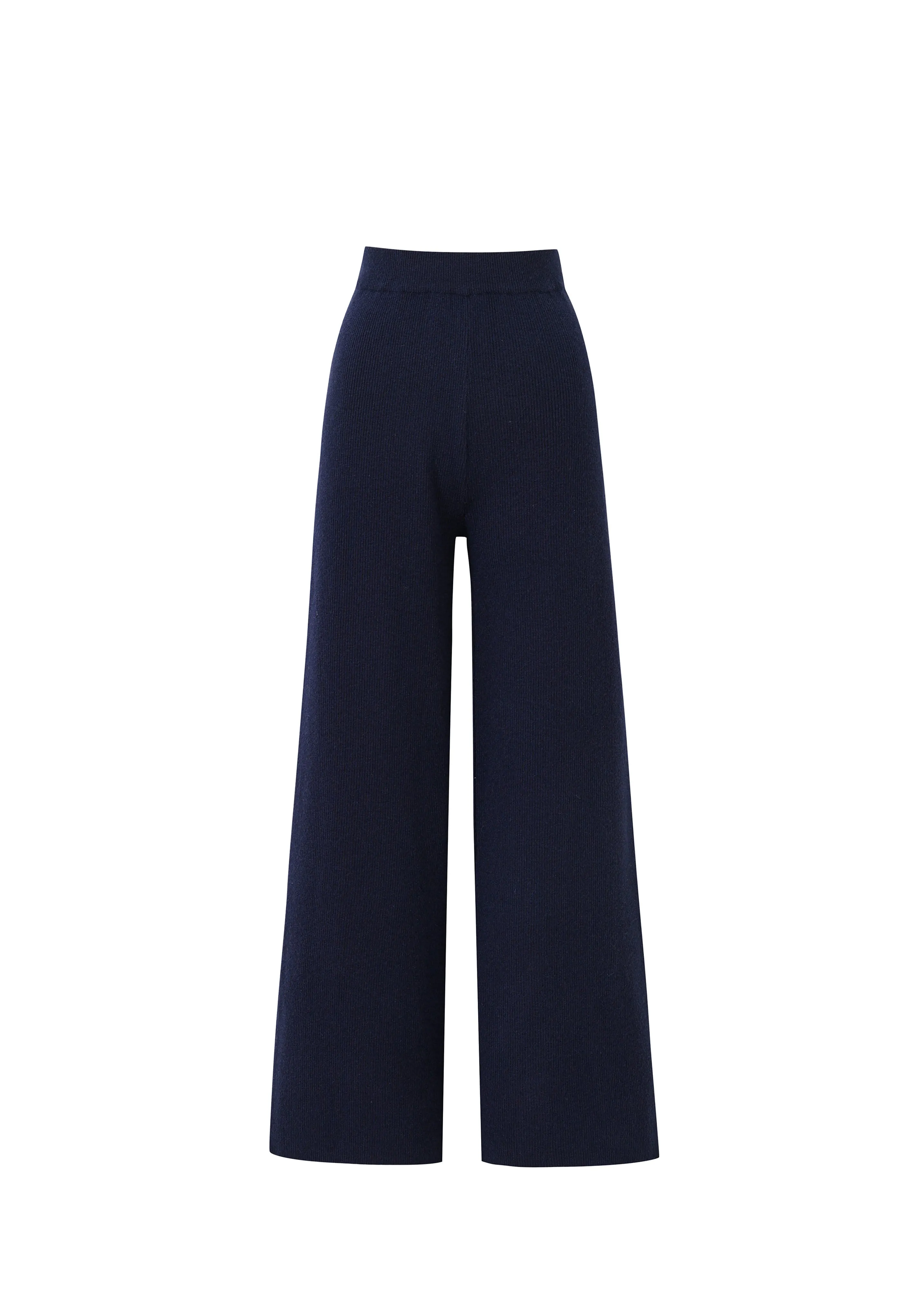 Navy Knit Pants