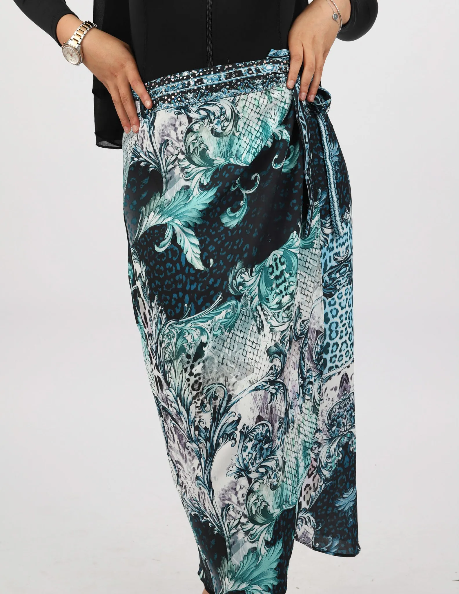 Night Sky Beaded Sarong